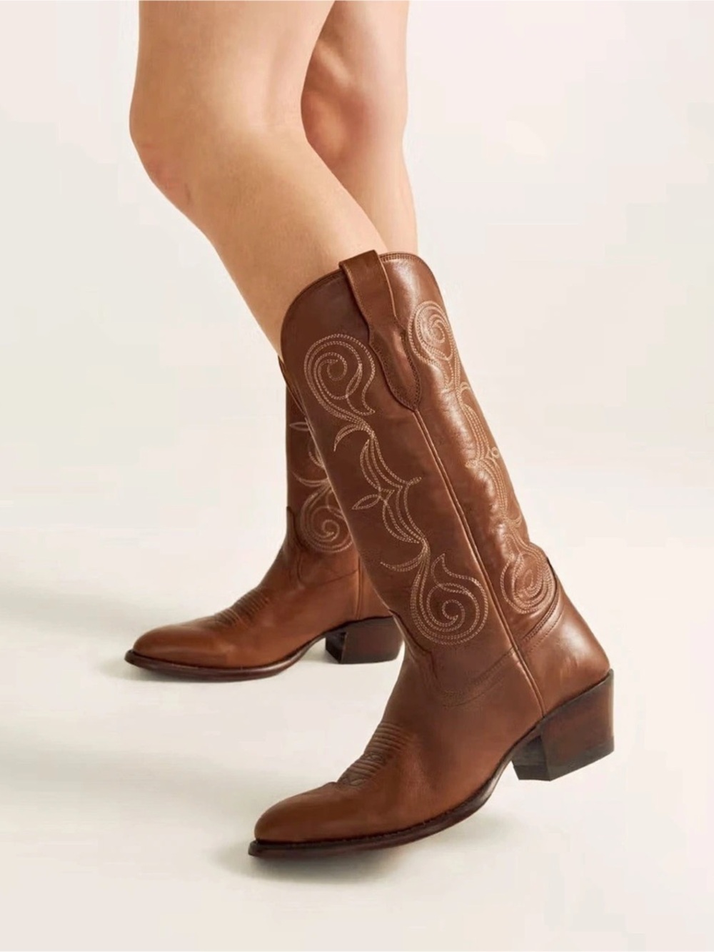 Tecovas The Jane Cowgirl Boots Saddle NWT